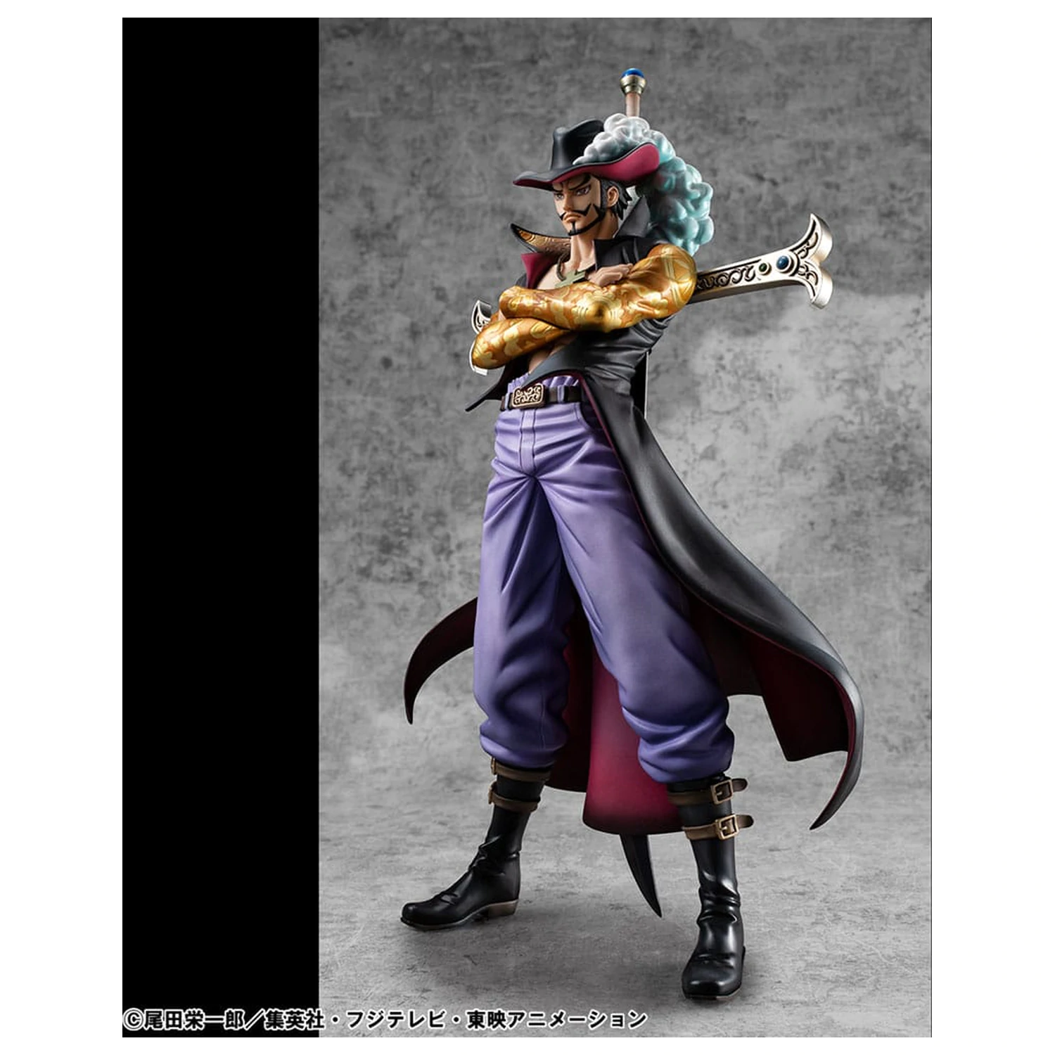 One Piece P.O.P SA-MAXIMUM PVC socha Hawk Eye Dracule Mihawk Ver. R 29 cm fotografii produktu