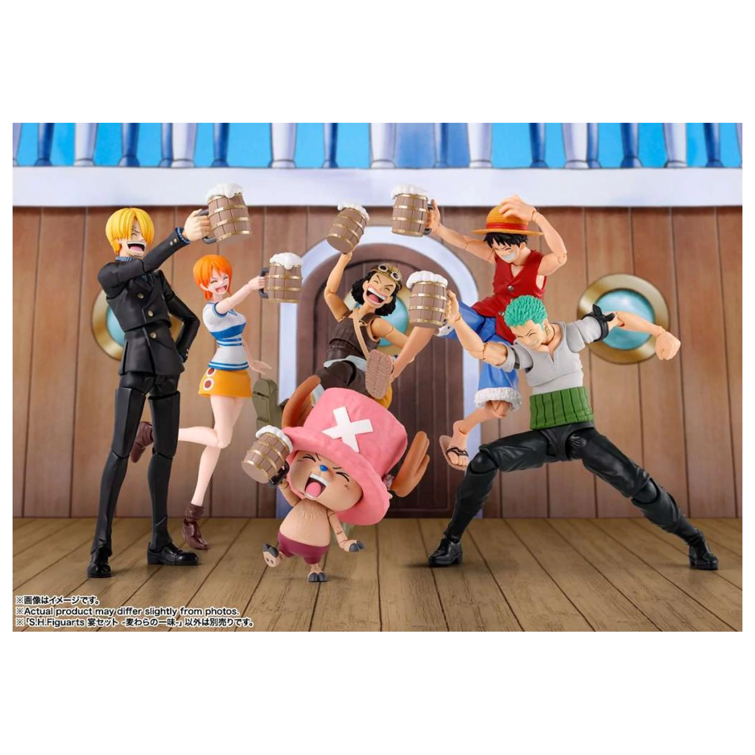 One Piece Party Time figurka balíček doplňků S.H. Figuarts fotografii produktu