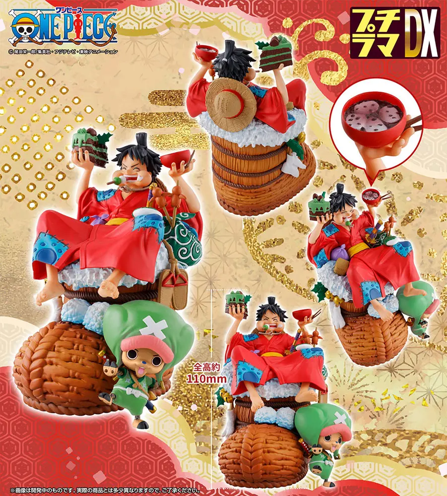 One Piece Petitrama DX PVC mini soška Logbox Re Birth Vol. 1 11 cm fotografii produktu