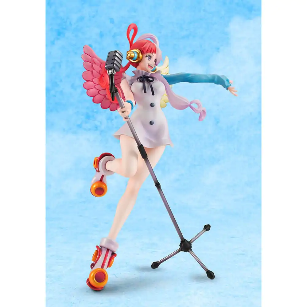 One Piece Red P.O.P PVC socha Diva of the world Uta 23 cm fotografii produktu