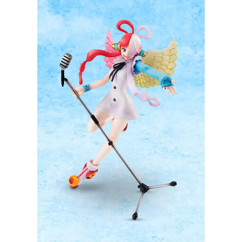 One Piece Red P.O.P PVC socha Diva of the world Uta 23 cm fotografii produktu