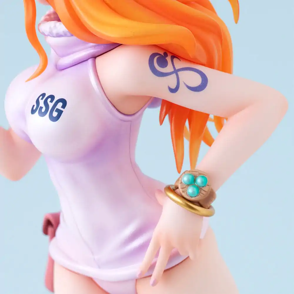 One Piece Portrait Of Pirates PVC Soška Nami Evolutionary History 25 cm fotografii produktu