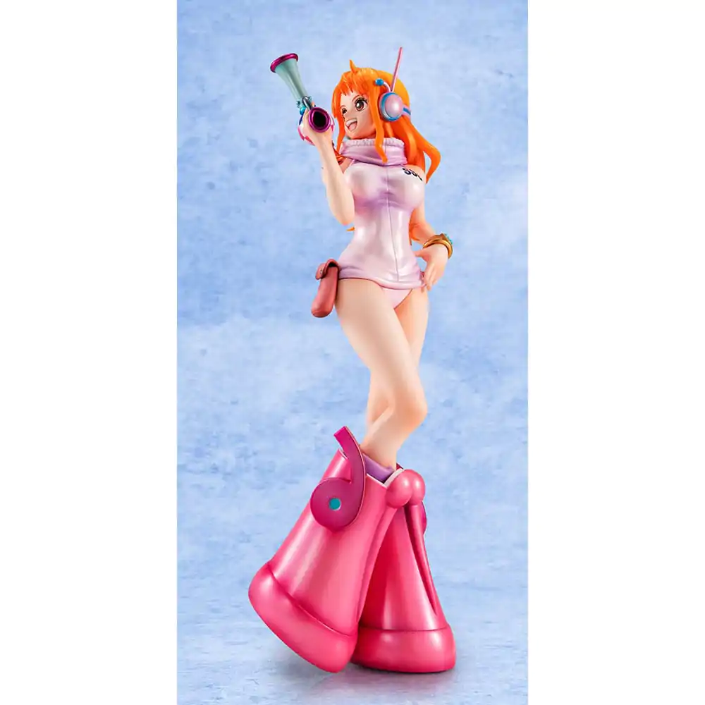 One Piece Portrait Of Pirates PVC Soška Nami Evolutionary History 25 cm fotografii produktu