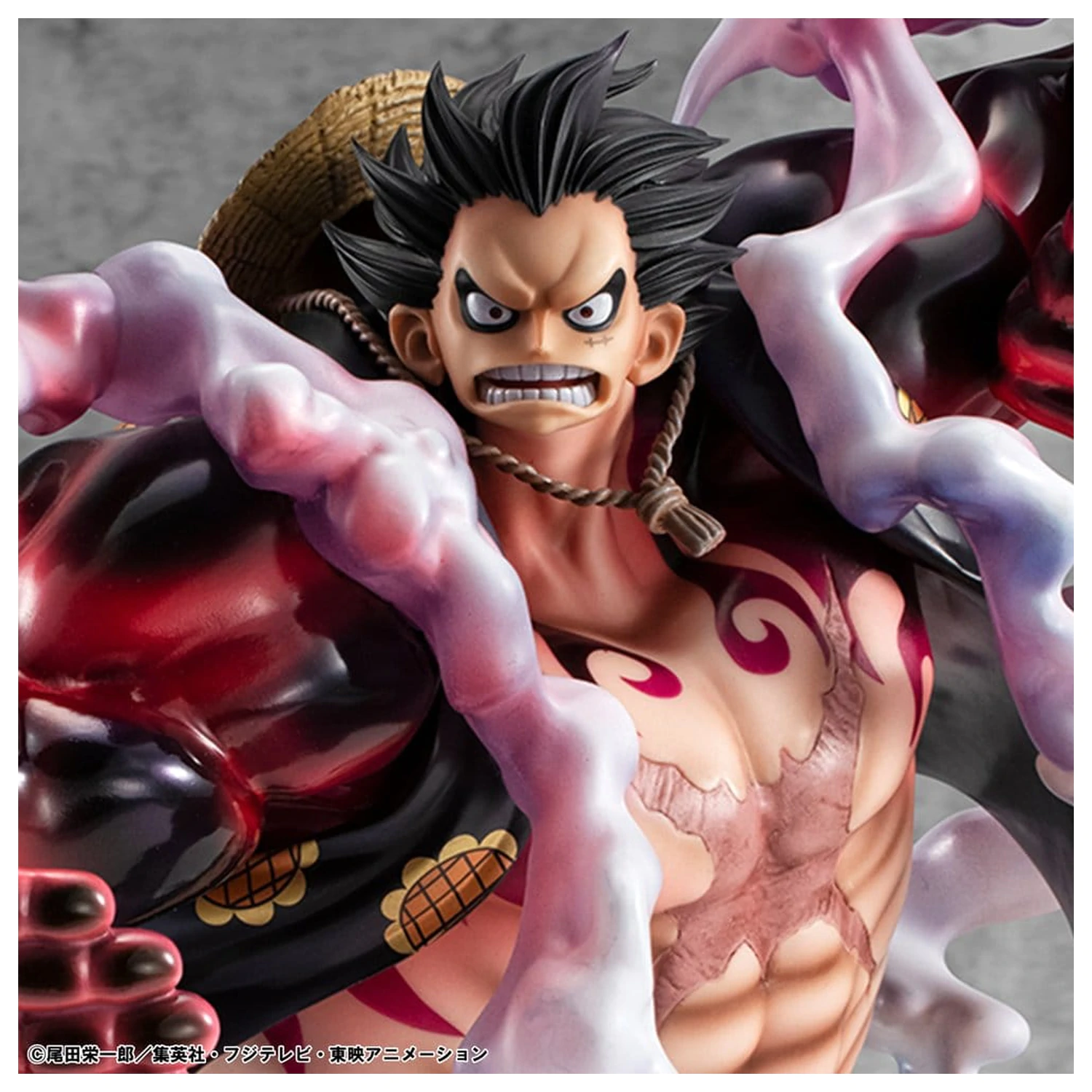 One Piece Portrait.Of.Pirates SA-Maximum PVC figurka Monkey D. Luffy Gear 4 Bounce-Man 10th Limited Ver. 30 cm fotografii produktu