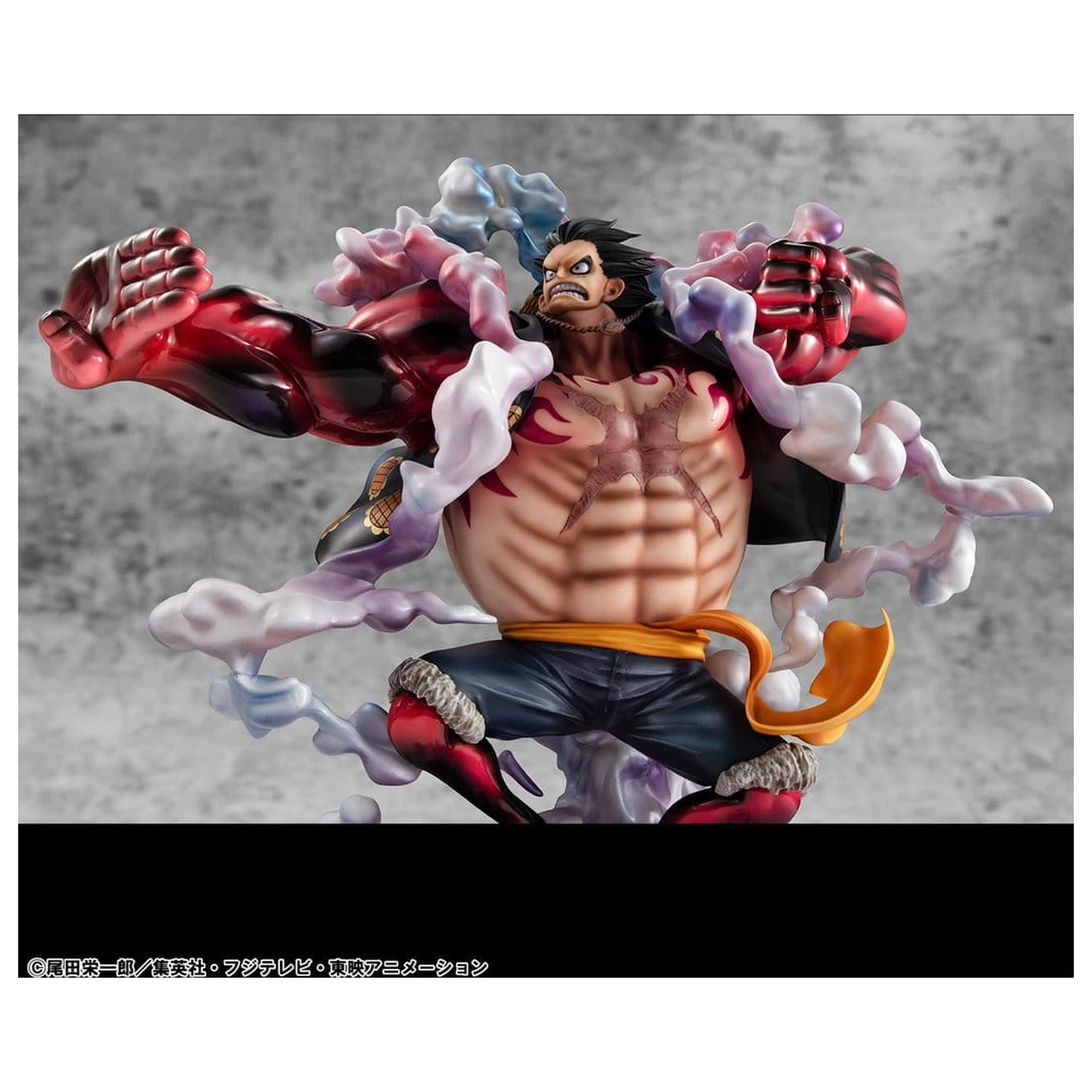 One Piece Portrait.Of.Pirates SA-Maximum PVC figurka Monkey D. Luffy Gear 4 Bounce-Man 10th Limited Ver. 30 cm fotografii produktu
