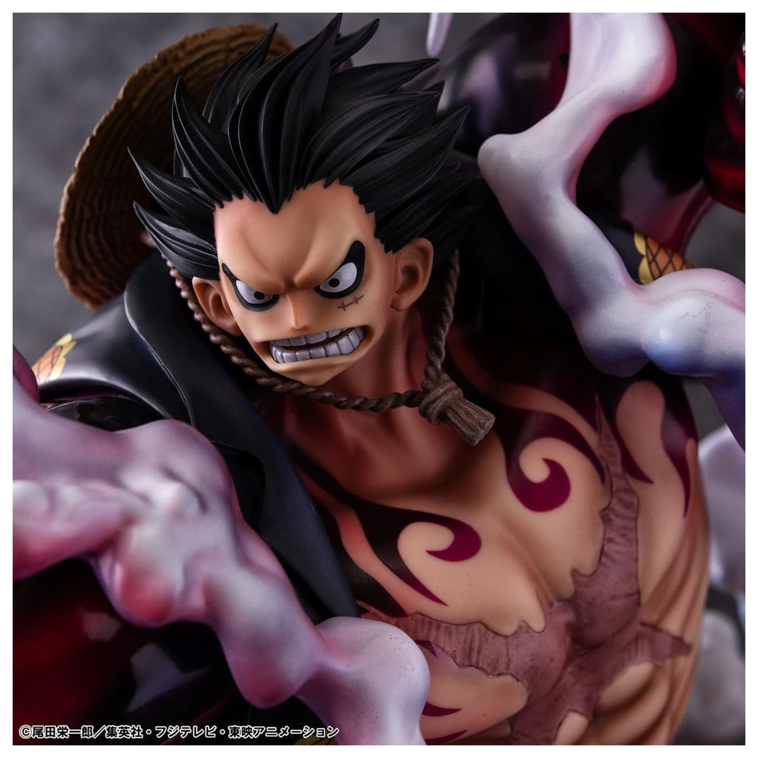 One Piece Portrait.Of.Pirates SA-Maximum PVC figurka Monkey D. Luffy Gear 4 Bounce-Man 10th Limited Ver. 30 cm fotografii produktu
