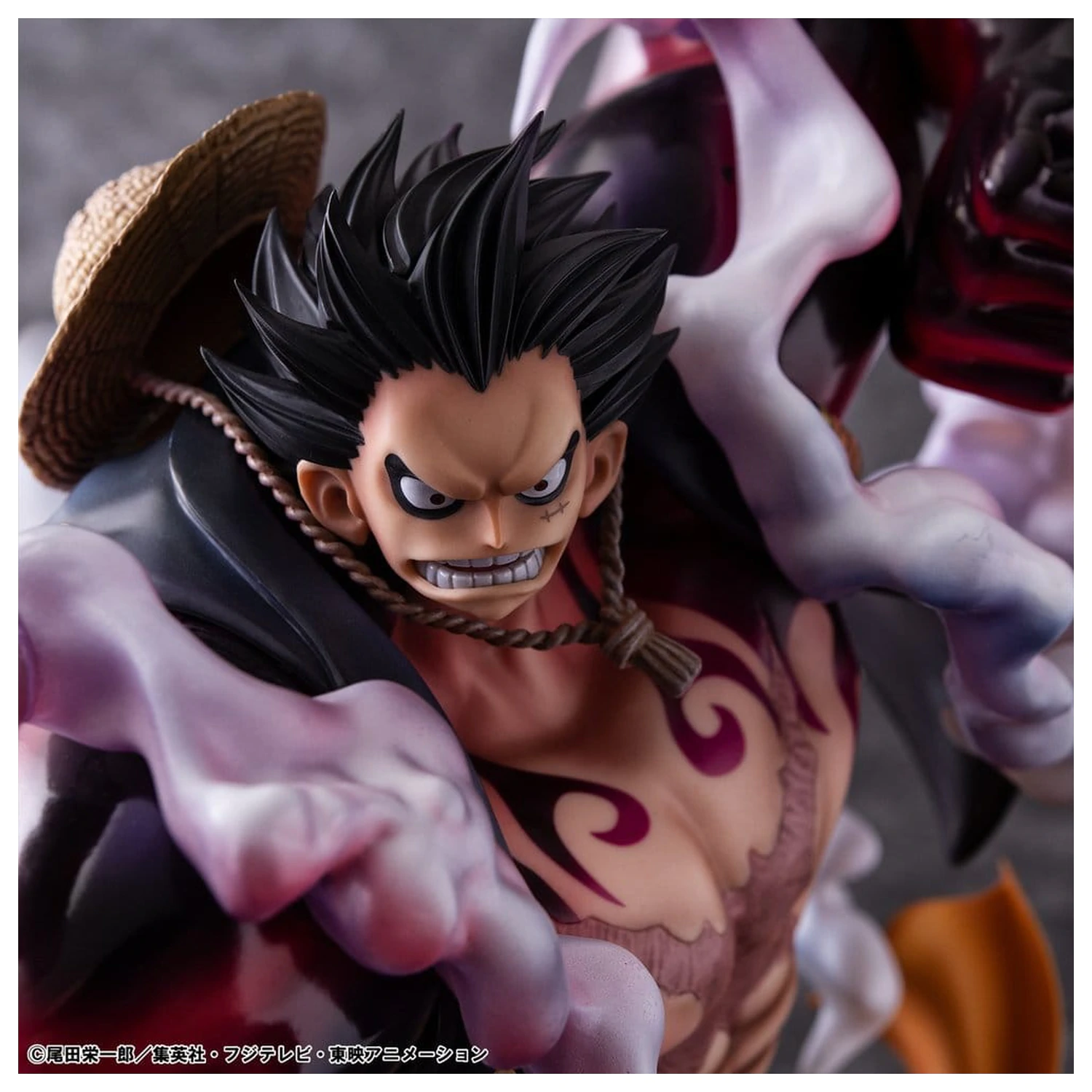 One Piece Portrait.Of.Pirates SA-Maximum PVC figurka Monkey D. Luffy Gear 4 Bounce-Man 10th Limited Ver. 30 cm fotografii produktu