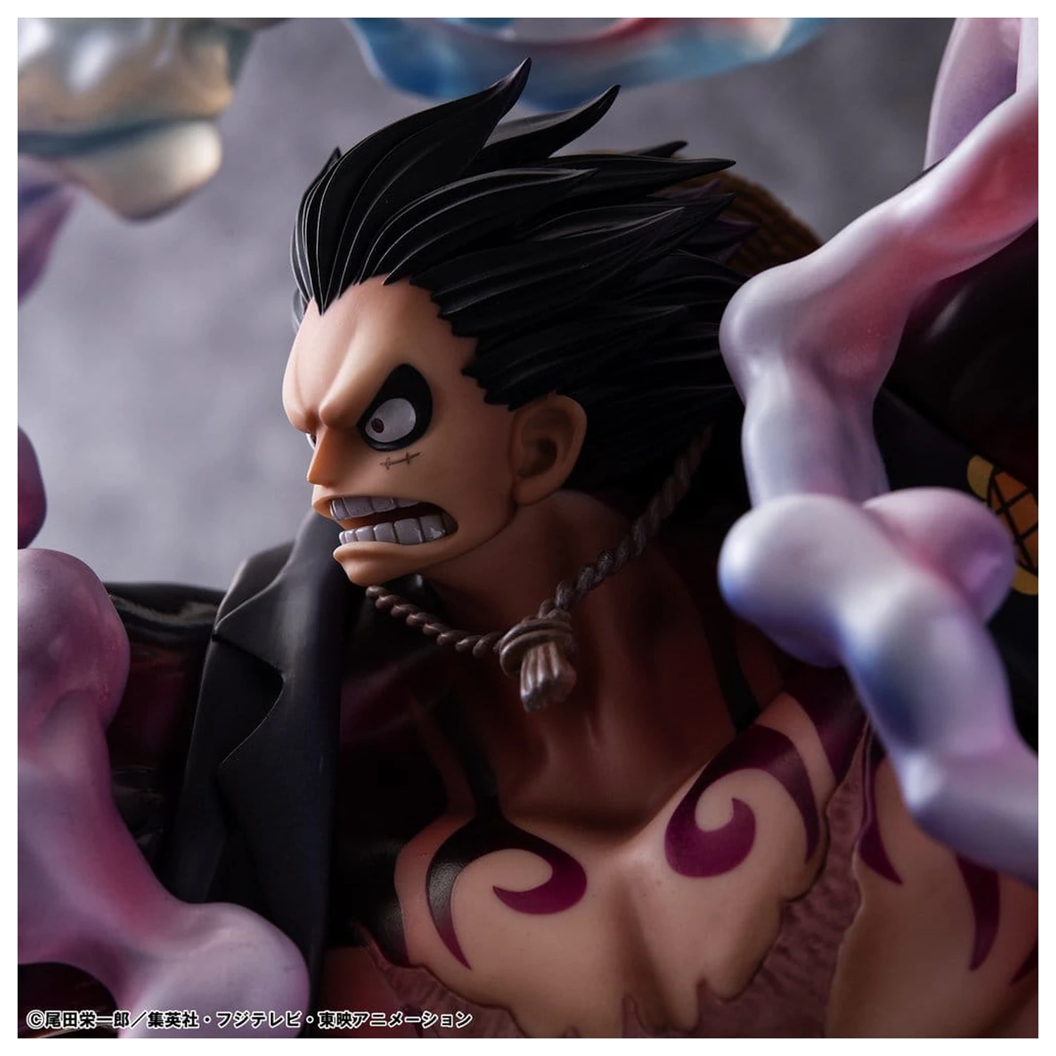 One Piece Portrait.Of.Pirates SA-Maximum PVC figurka Monkey D. Luffy Gear 4 Bounce-Man 10th Limited Ver. 30 cm fotografii produktu