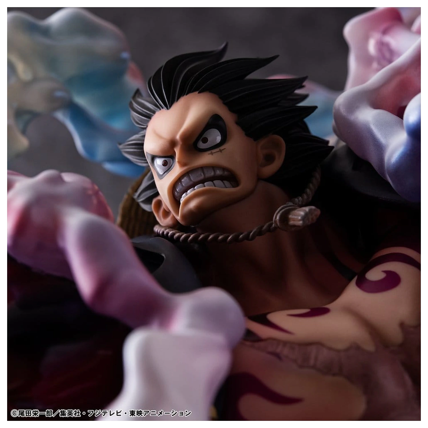 One Piece Portrait.Of.Pirates SA-Maximum PVC figurka Monkey D. Luffy Gear 4 Bounce-Man 10th Limited Ver. 30 cm fotografii produktu