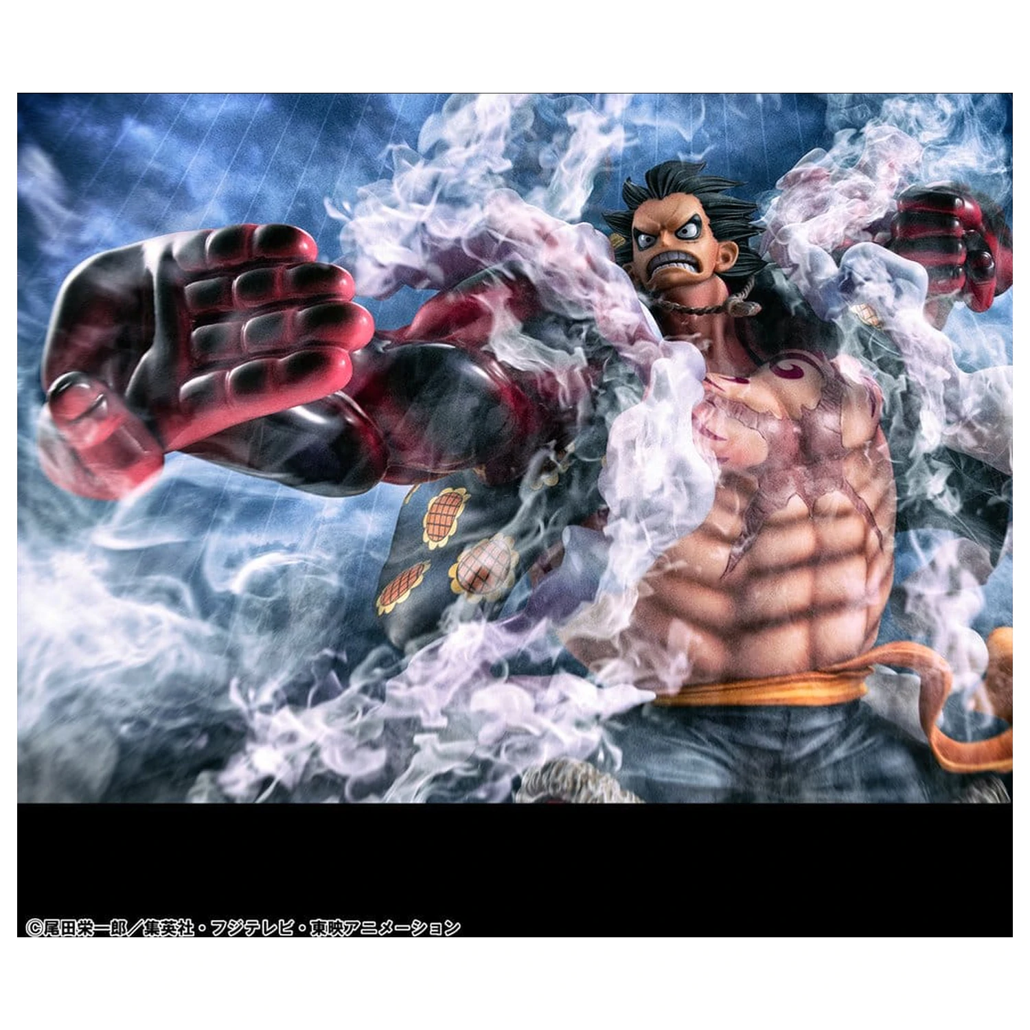 One Piece Portrait.Of.Pirates SA-Maximum PVC figurka Monkey D. Luffy Gear 4 Bounce-Man 10th Limited Ver. 30 cm fotografii produktu