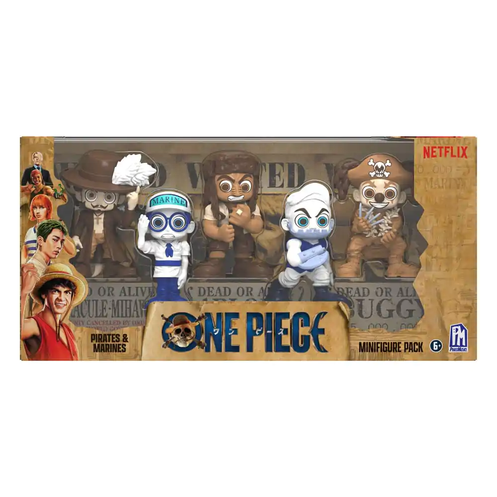 Sada mini figurek One Piece Piráti a mariňáci 6 cm fotografii produktu