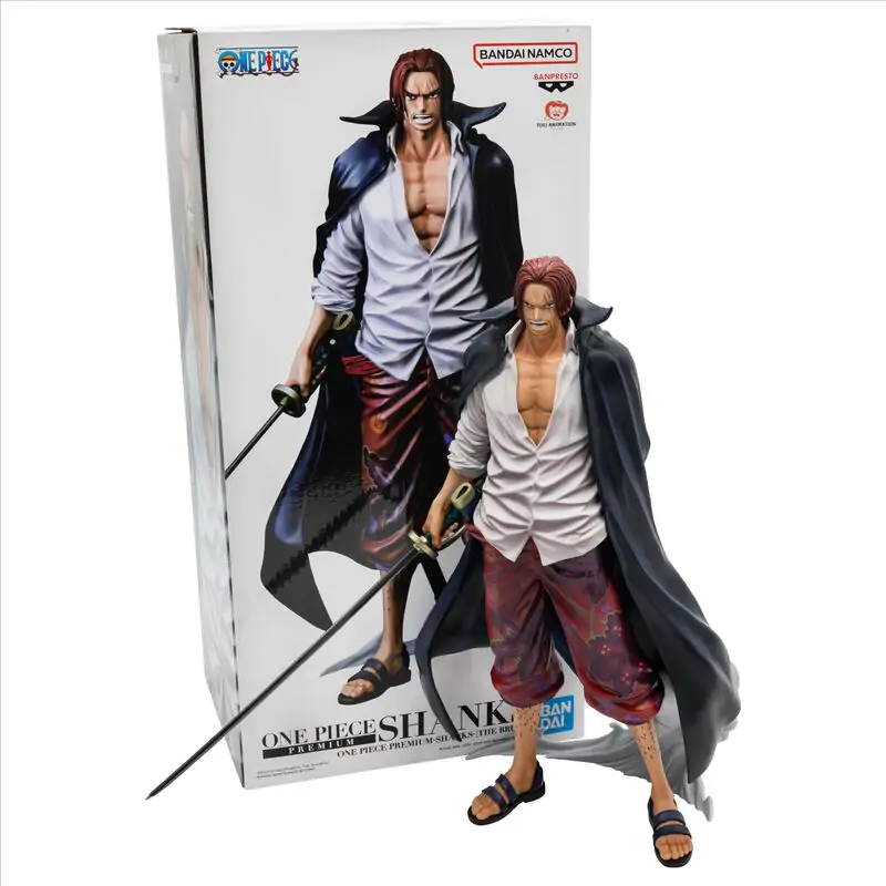 One Piece Premium Shanks figurka štětcem 30 cm fotografii produktu