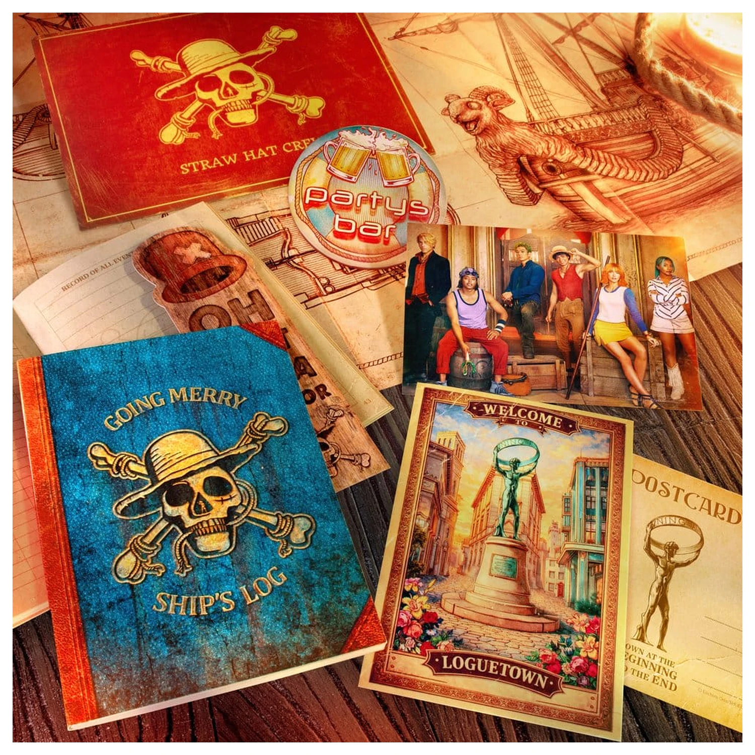 One Piece dárková krabička náborová sada fotografii produktu