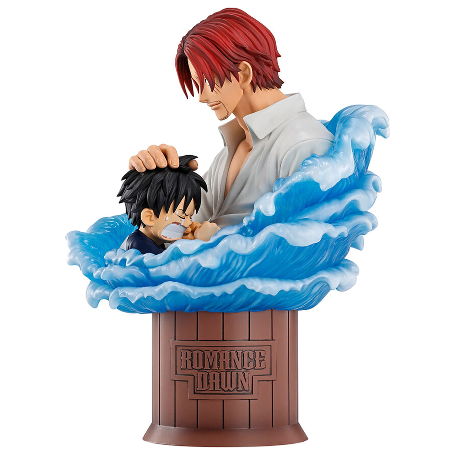 One Piece Red Hair Pirates Shanks & Luffy figurka 15cm fotografii produktu