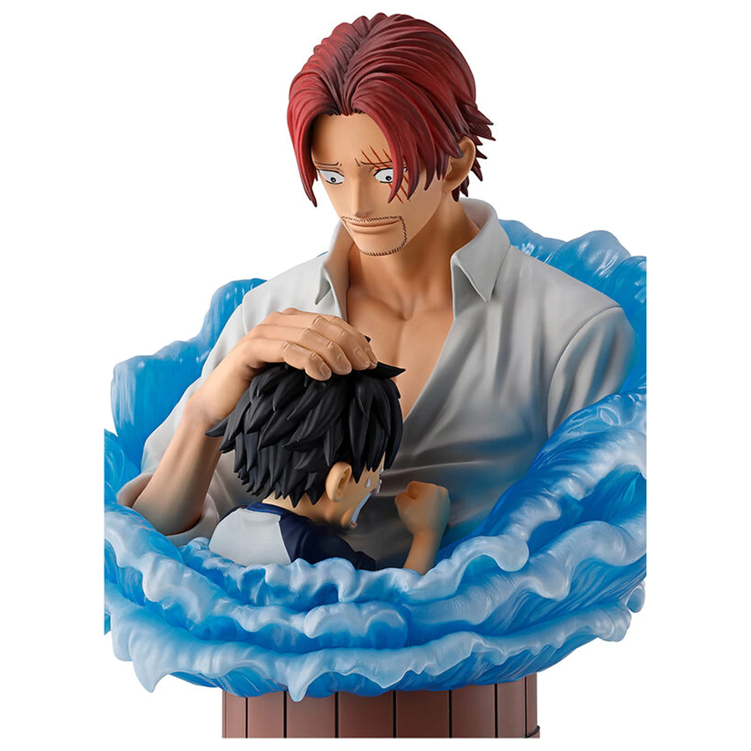 One Piece Red Hair Pirates Shanks & Luffy figurka 15cm fotografii produktu