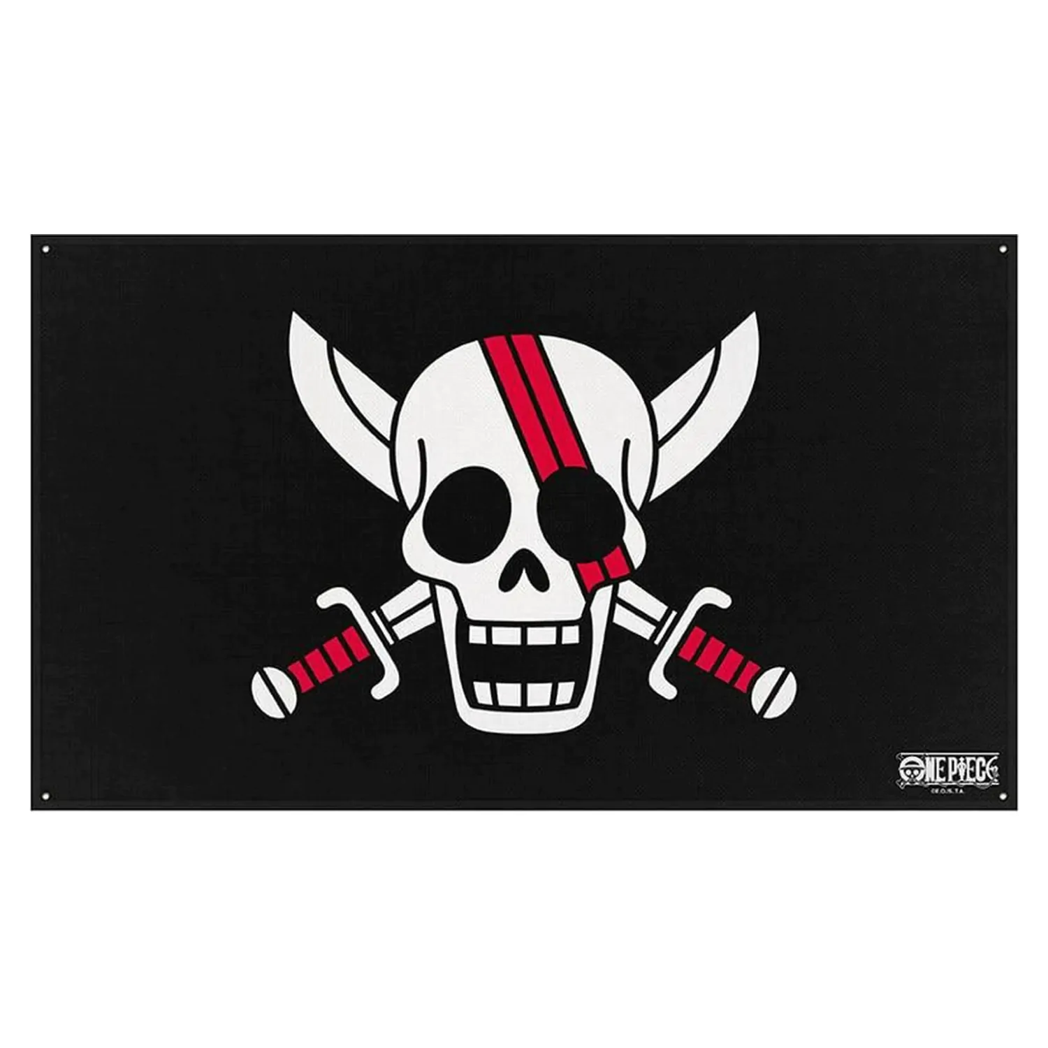 ONE PIECE Vlajka 70x120cm Red-Hair Pirates fotografii produktu