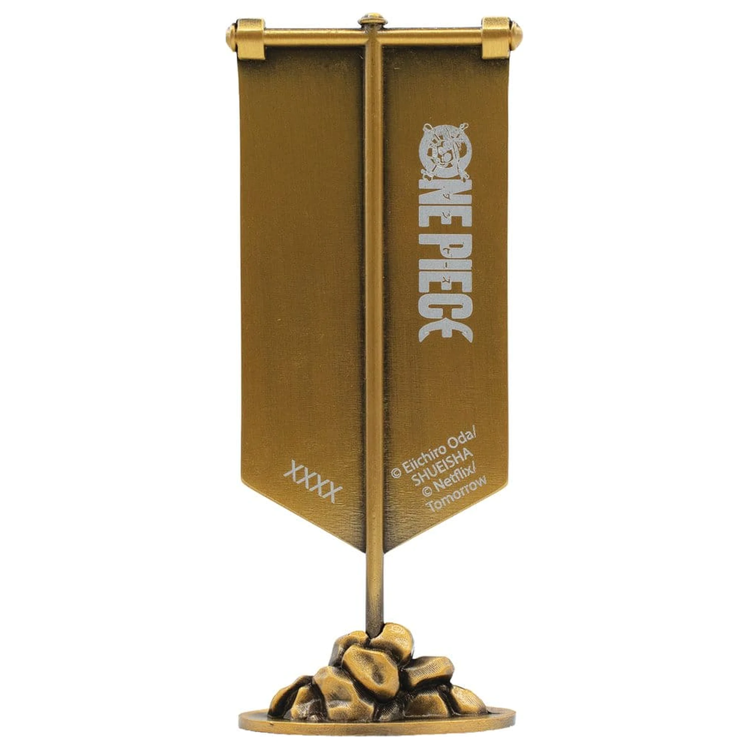 One Piece replika kovového banneru Straw Hat Pirates 11 x 6 cm fotografii produktu