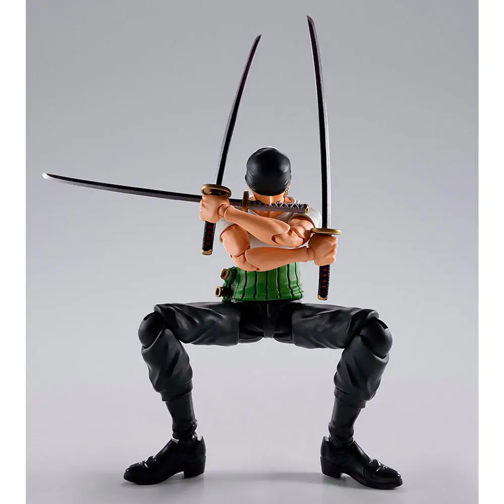 One Piece Roronoa Zoro Romance Dawn S.H Figuarts figurka 15 cm fotografii produktu