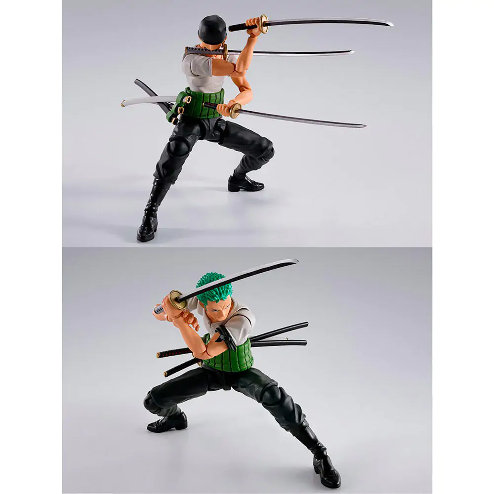 One Piece Roronoa Zoro Romance Dawn S.H Figuarts figurka 15 cm fotografii produktu