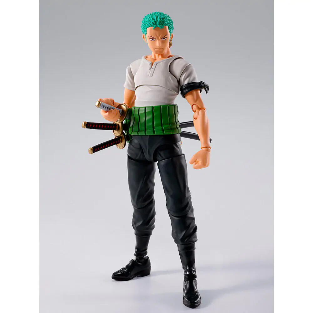 One Piece Roronoa Zoro Romance Dawn S.H Figuarts figurka 15 cm fotografii produktu