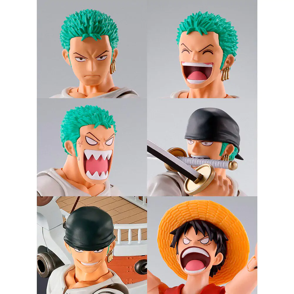 One Piece Roronoa Zoro Romance Dawn S.H Figuarts figurka 15 cm fotografii produktu