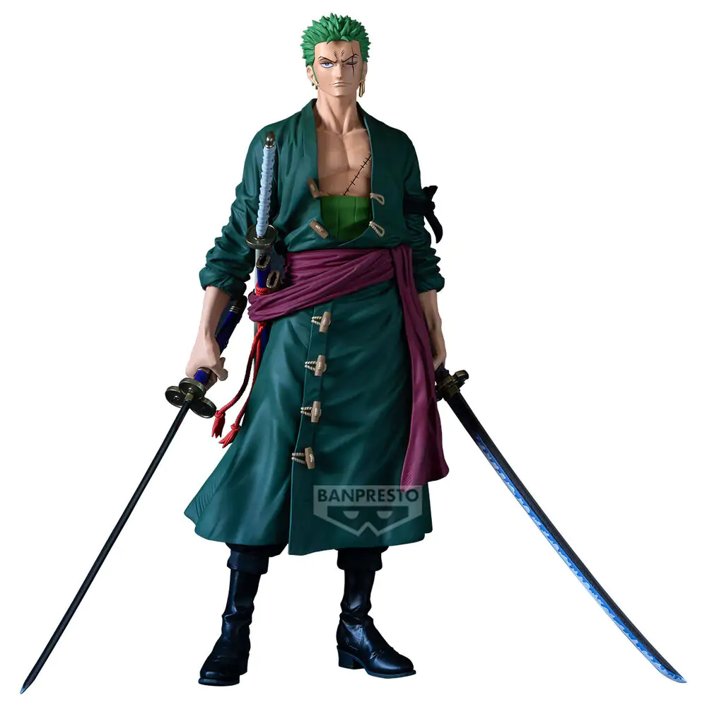 One Piece Roronoa Zoro Premium Anime figurka 30cm fotografii produktu