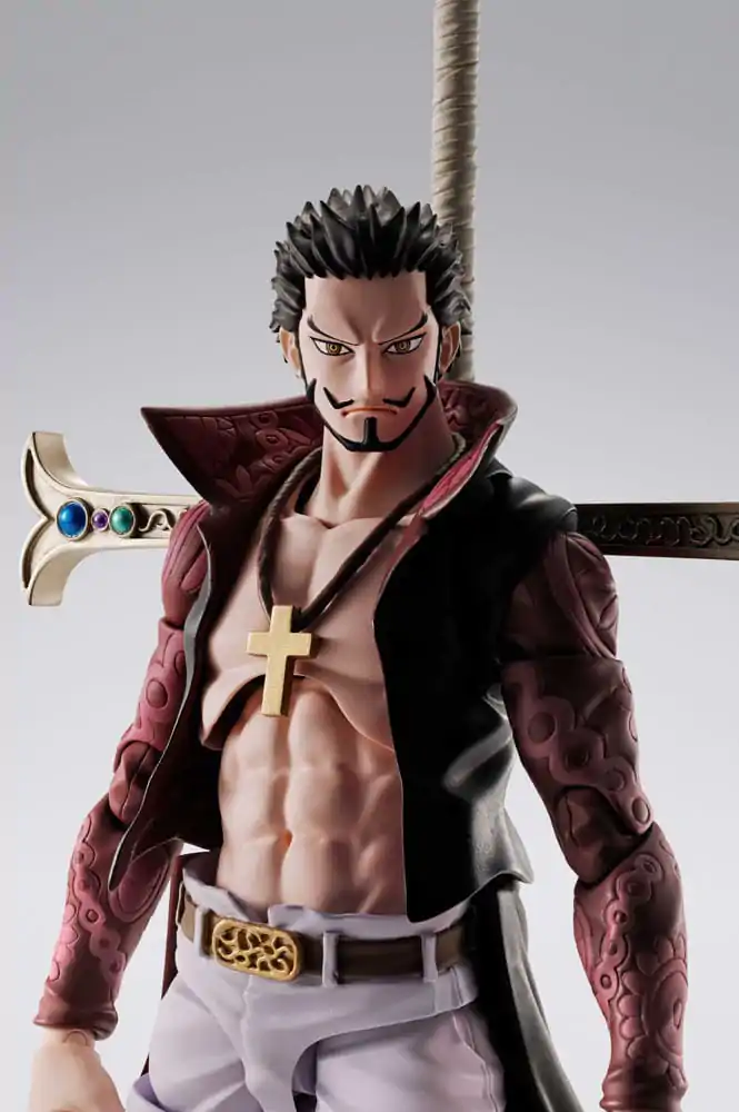 One Piece S.H.Figuarts akční figurka Dracule Mihawk Hawkeye 17 cm fotografii produktu