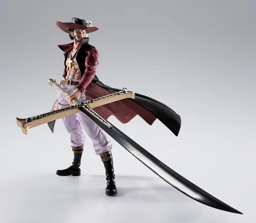 One Piece S.H.Figuarts akční figurka Dracule Mihawk Hawkeye 17 cm fotografii produktu