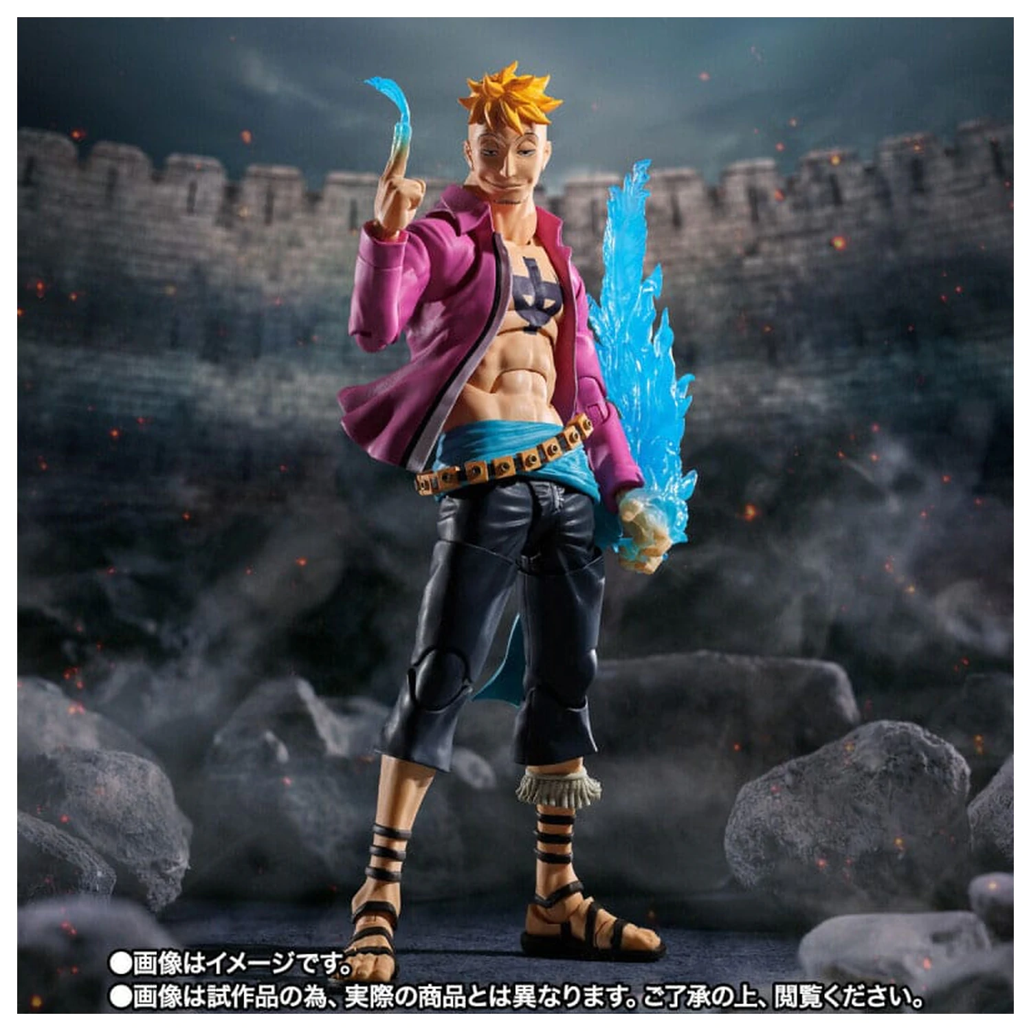 One Piece S.H.Figuarts akční figurka Marco Marineford 17 cm fotografii produktu