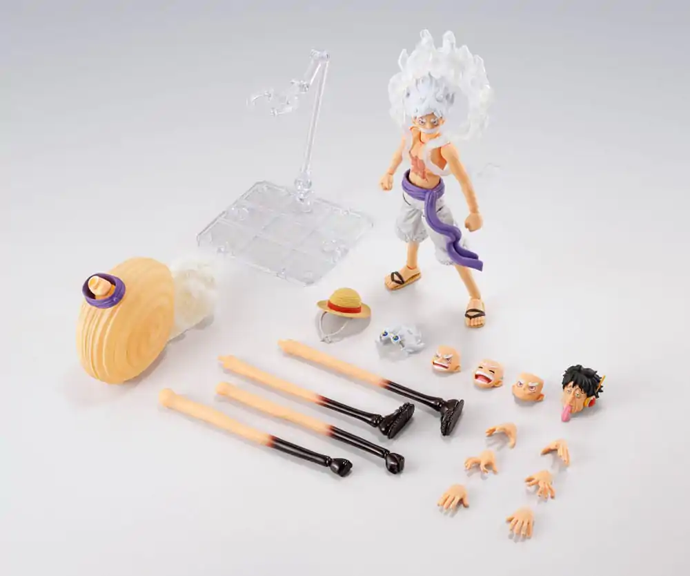 One Piece S.H.Figuarts akční figurka Monkey D. Luffy Gear 5 -Future Island Egghead- 15 cm fotografii produktu