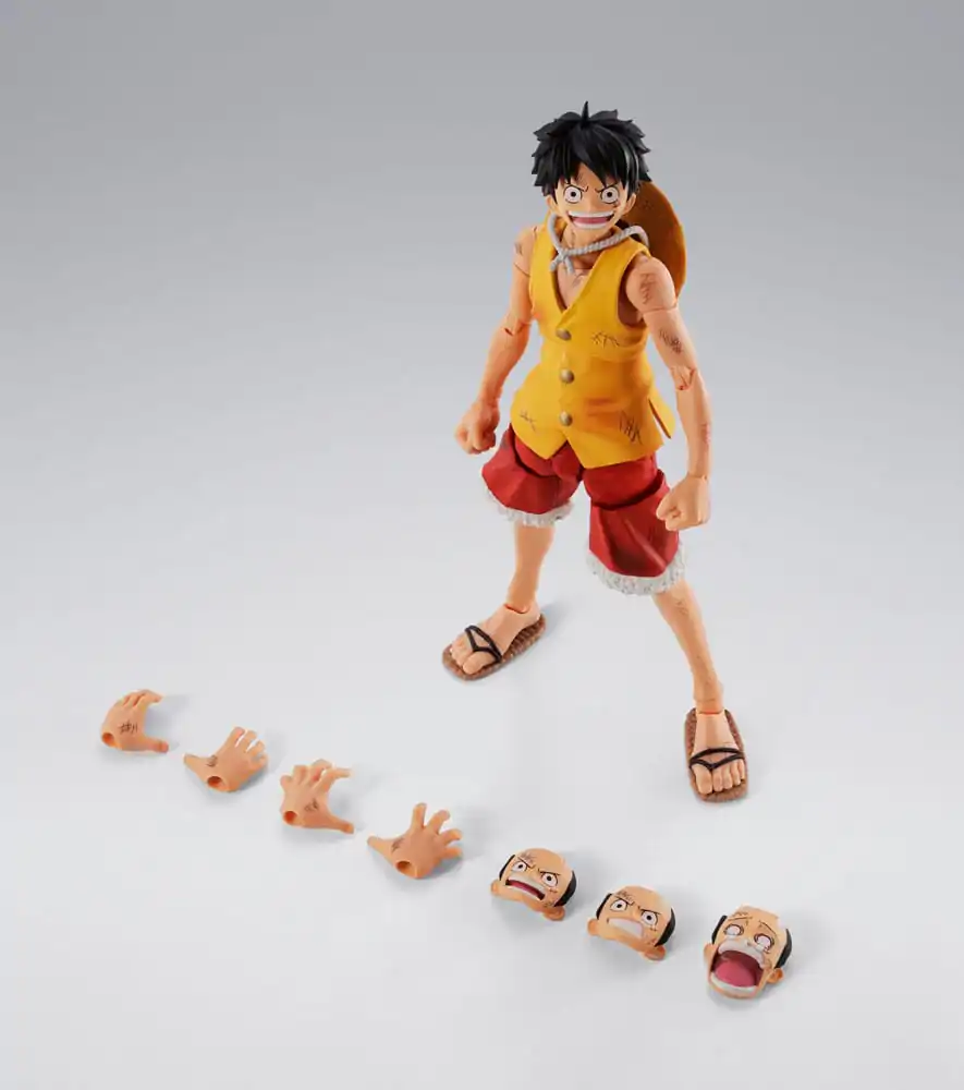 One Piece S.H.Figuarts akční figurka Monkey D. Luffy Marineford 15 cm fotografii produktu
