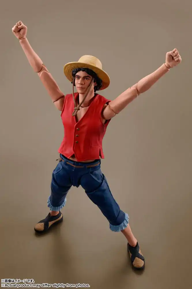 Akční figurka One Piece S.H. Figuarts Monkey D. Luffy (Netflix) 14 cm fotografii produktu