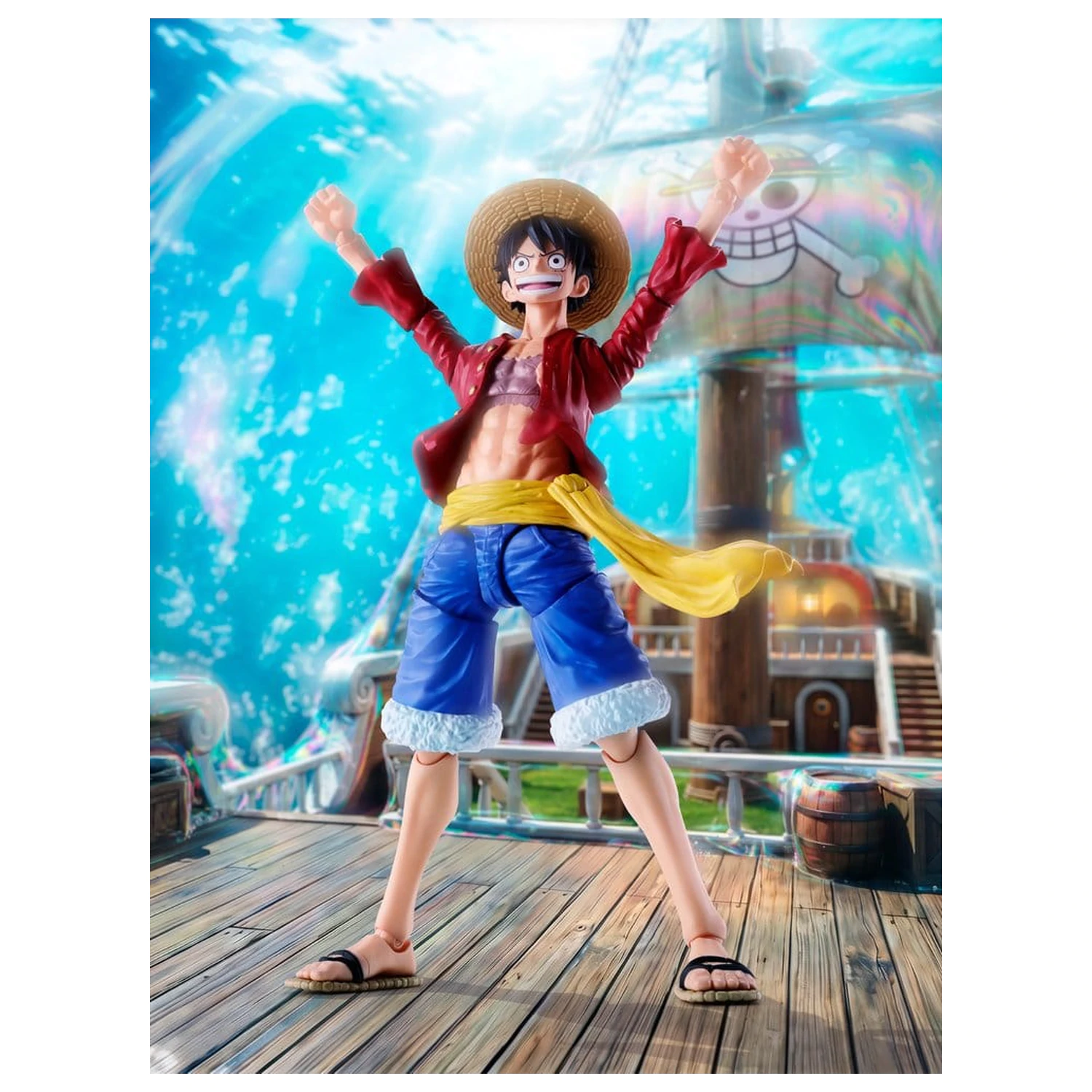 One Piece S.H.Figuarts akční figurka Monkey D. Luffy -Two Years Later- 15 cm fotografii produktu