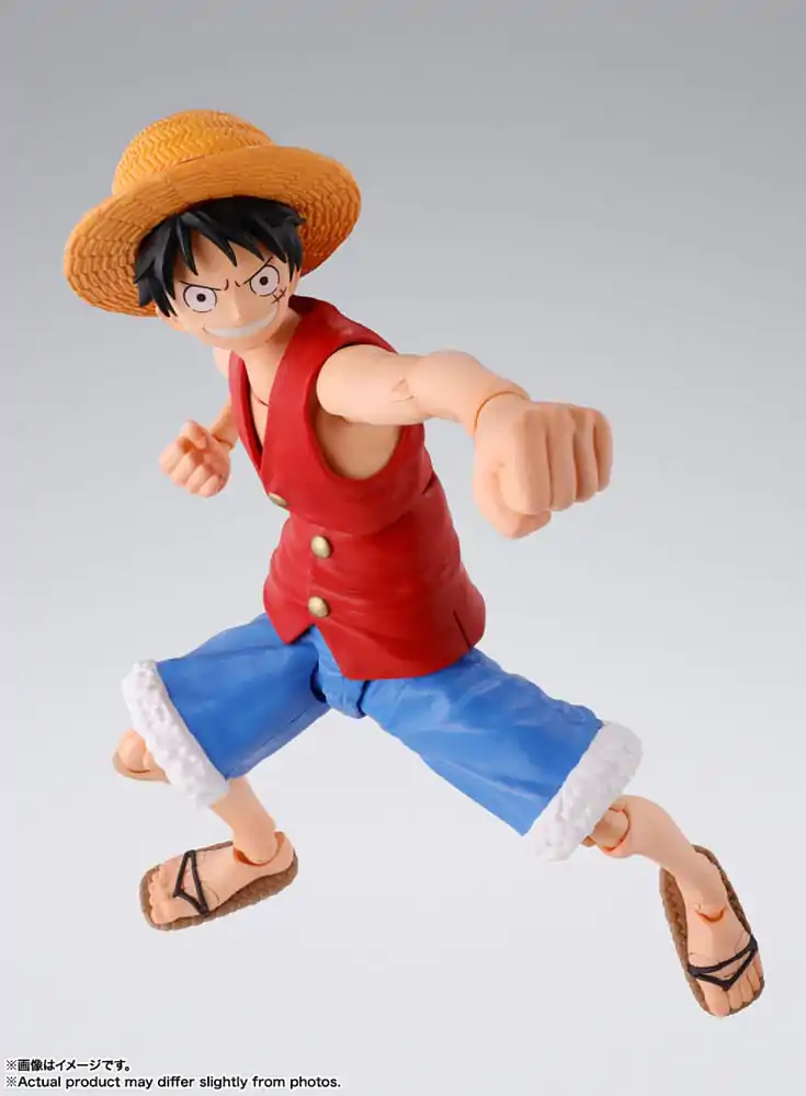 One Piece S.H. Figuarts Akční figurka Monkey D. Ruffy Romance Dawn 15 cm fotografii produktu