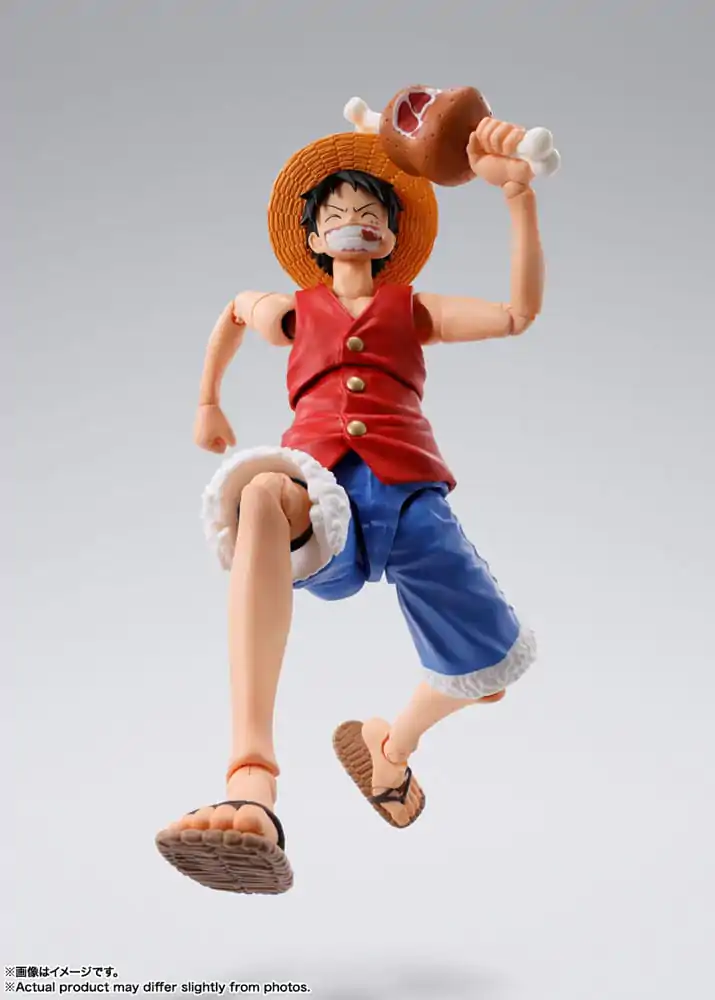 One Piece S.H. Figuarts Akční figurka Monkey D. Ruffy Romance Dawn 15 cm fotografii produktu