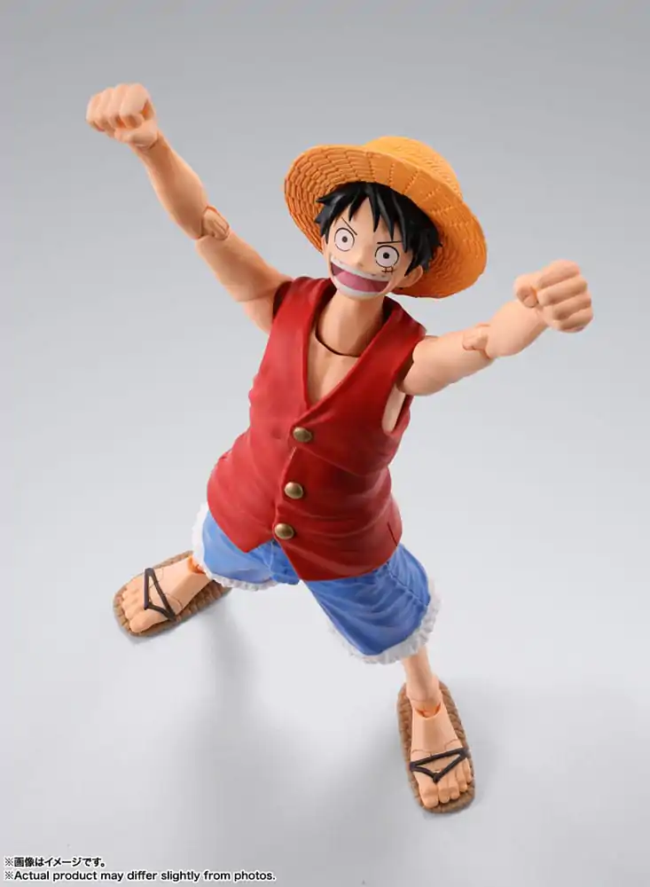 One Piece S.H. Figuarts Akční figurka Monkey D. Ruffy Romance Dawn 15 cm fotografii produktu