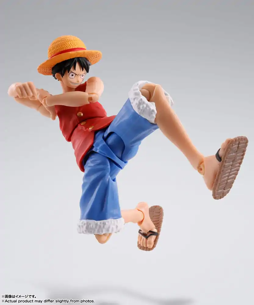 One Piece S.H. Figuarts Akční figurka Monkey D. Ruffy Romance Dawn 15 cm fotografii produktu