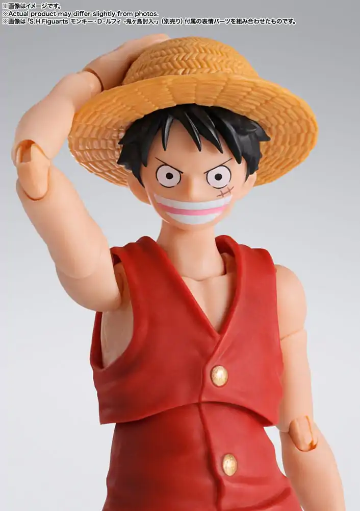 One Piece S.H. Figuarts Akční figurka Monkey D. Ruffy Romance Dawn 15 cm fotografii produktu