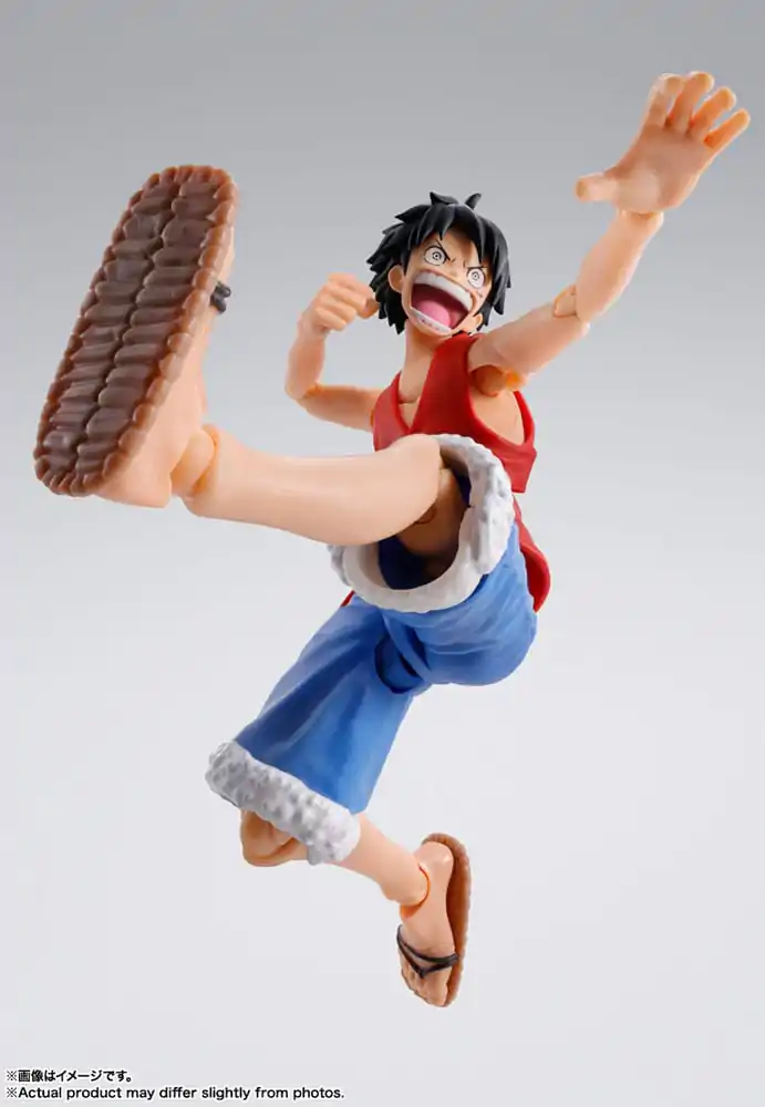 One Piece S.H. Figuarts Akční figurka Monkey D. Ruffy Romance Dawn 15 cm fotografii produktu