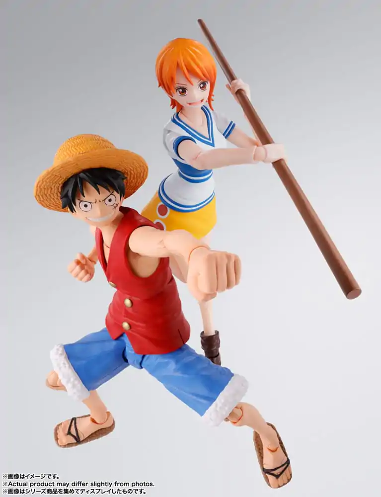 Akční figurka One Piece S.H. Figuarts Nami Romance Dawn 14 cm fotografii produktu