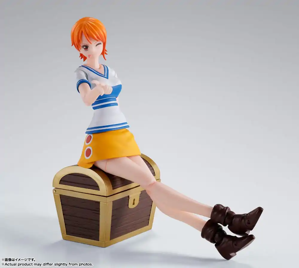 Akční figurka One Piece S.H. Figuarts Nami Romance Dawn 14 cm fotografii produktu