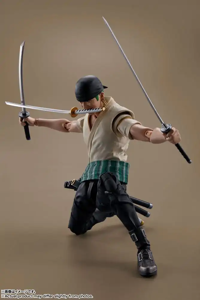 Akční figurka One Piece S.H. Figuarts Roronoa Zoro (Netflix) 14 cm fotografii produktu