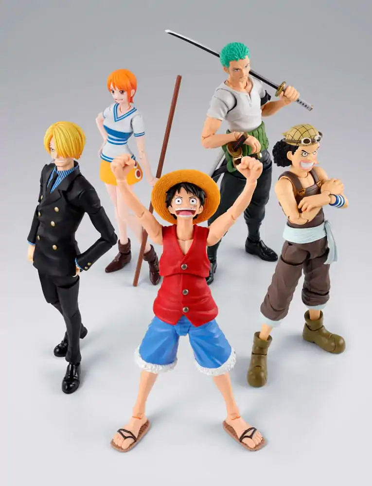 One Piece S.H.Figuarts akční figurka Sanji Romance Dawn Ver. 15 cm fotografii produktu
