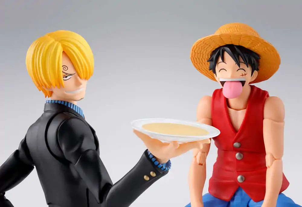 One Piece S.H.Figuarts akční figurka Sanji Romance Dawn Ver. 15 cm fotografii produktu
