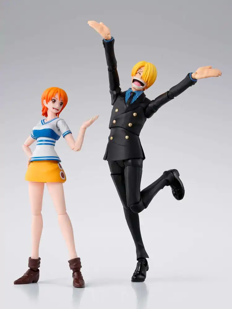 One Piece S.H.Figuarts akční figurka Sanji Romance Dawn Ver. 15 cm fotografii produktu