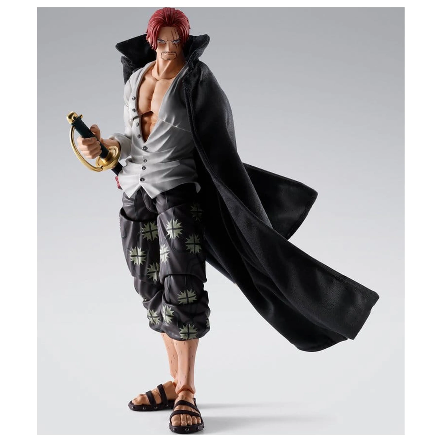 One Piece S.H.Figuarts akční figurka Shanks -Marineford- 17 cm fotografii produktu
