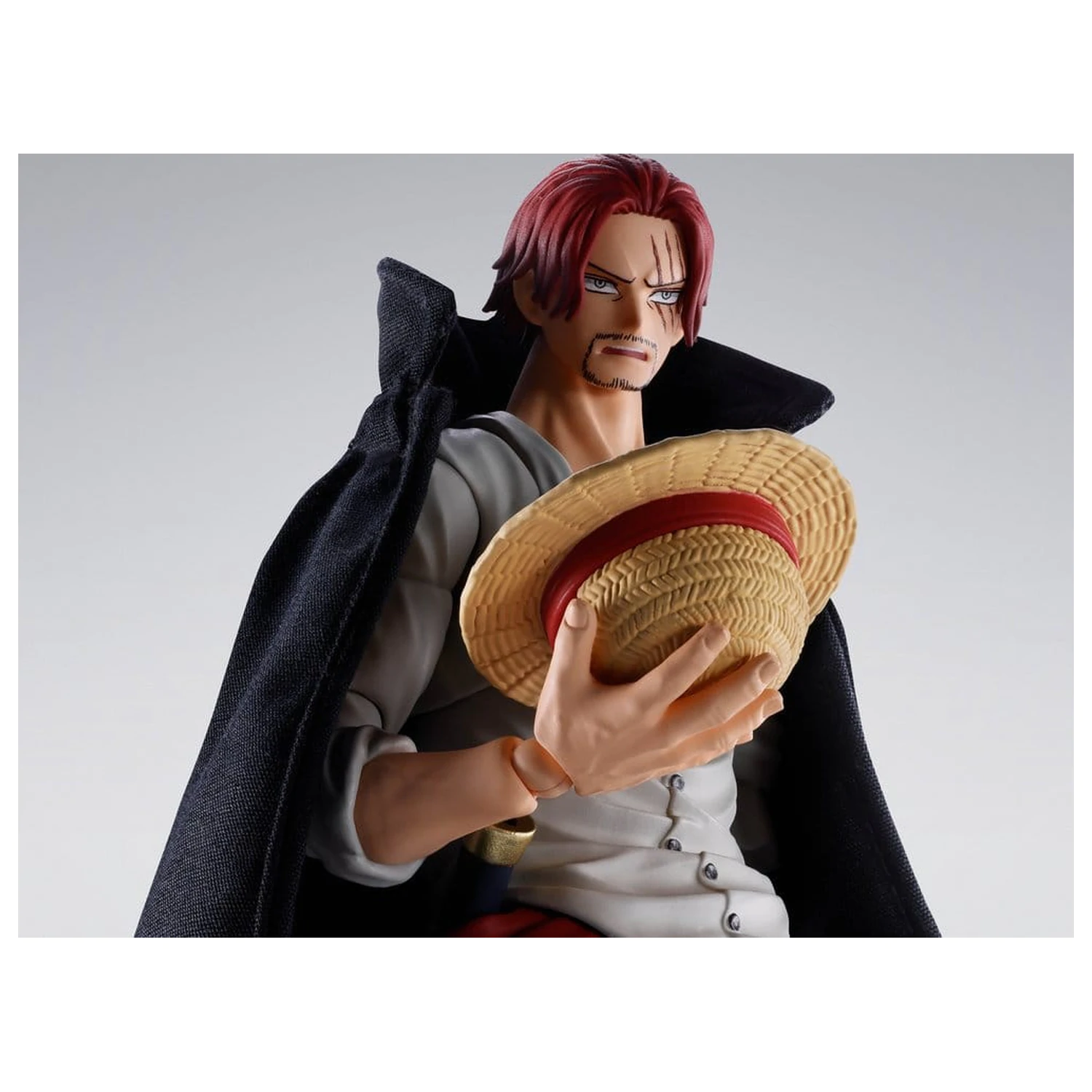 One Piece S.H.Figuarts akční figurka Shanks -Marineford- 17 cm fotografii produktu
