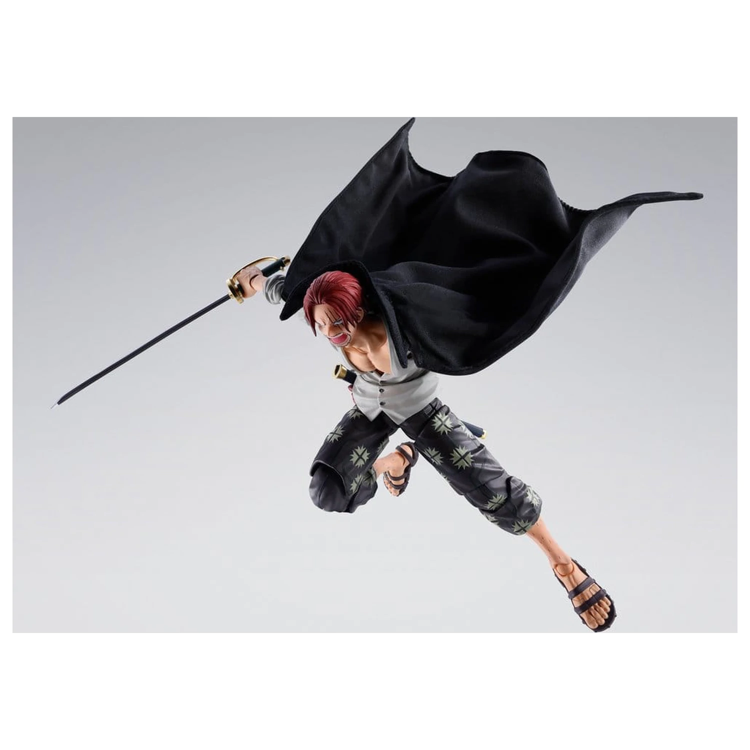 One Piece S.H.Figuarts akční figurka Shanks -Marineford- 17 cm fotografii produktu
