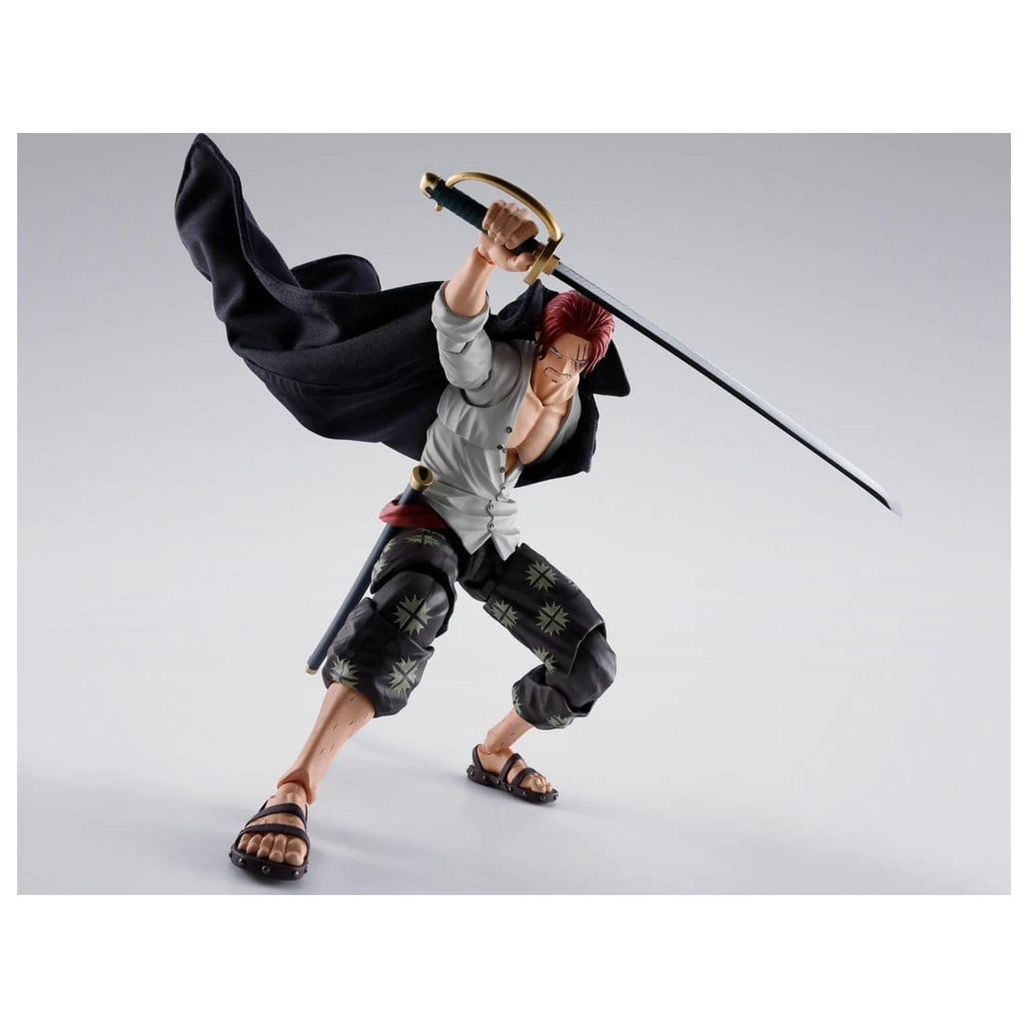 One Piece S.H.Figuarts akční figurka Shanks -Marineford- 17 cm fotografii produktu