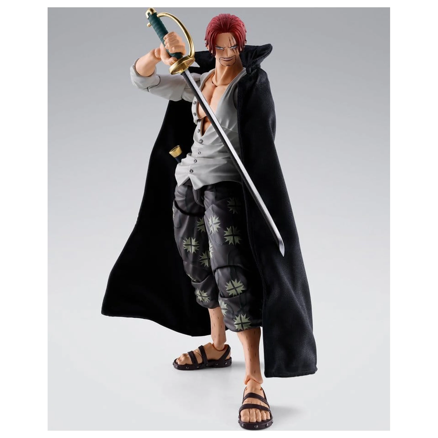 One Piece S.H.Figuarts akční figurka Shanks -Marineford- 17 cm fotografii produktu